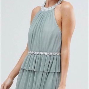 ASOS dress - jeweled and backless